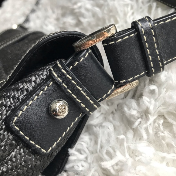Authentic Black Ralph Lauren purse bag - Picture 6 of 8
